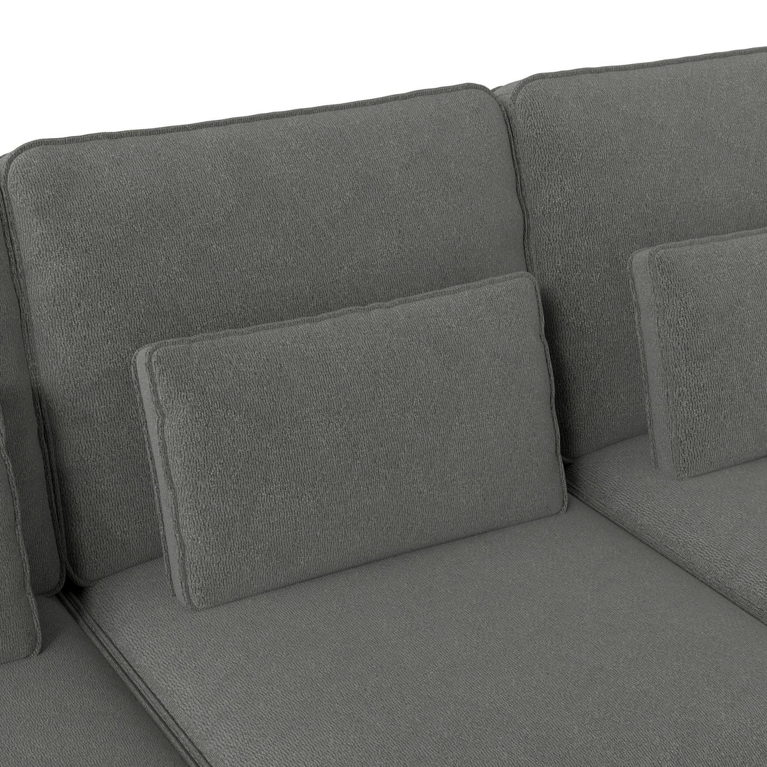 Sectional Sofa with Cup Holder for Living Room,Apartment,Bedroom