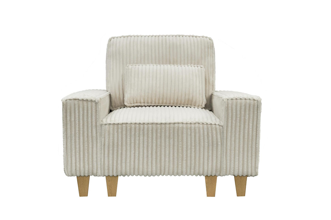 Corduroy Sectional Sofa with Cup Holder for Living Room（single sofa chair/2 Seater Loveseat/3 Seater sofa）
