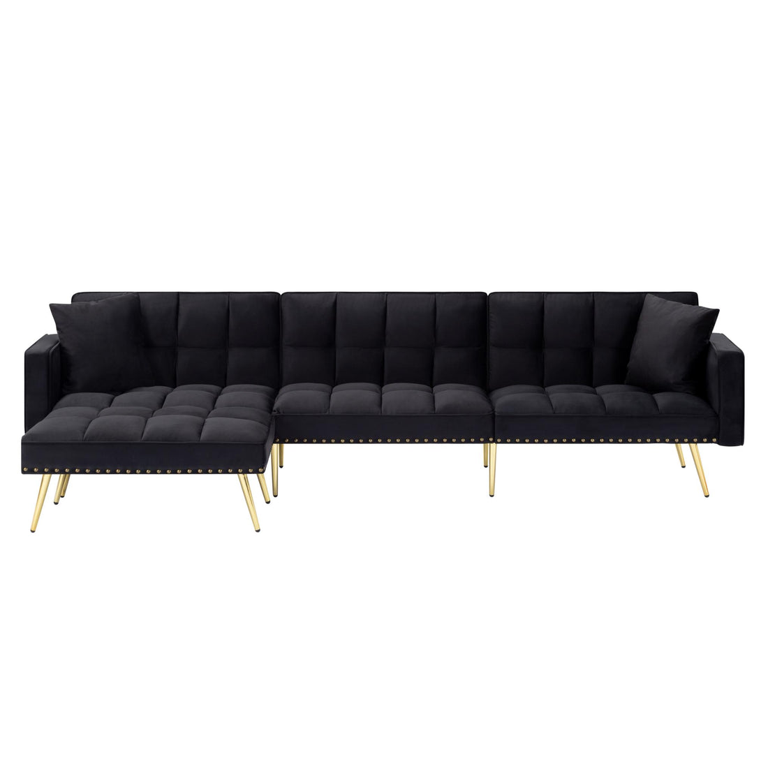 107” Sectional Sleeper Sofa bed