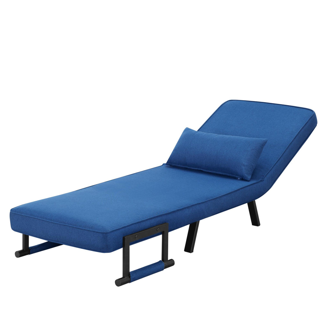 26” Folding Arm Chair Lounge 4-in-1 Convertible Sofa Bed