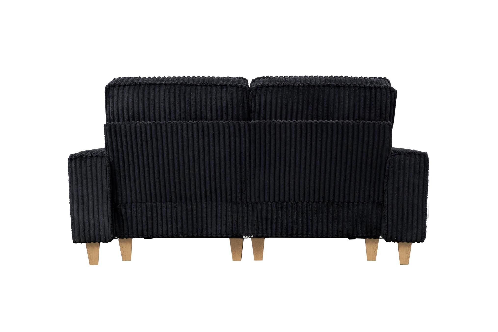 Corduroy Sectional Sofa with Cup Holder for Living Room（single sofa chair/2 Seater Loveseat/3 Seater sofa）