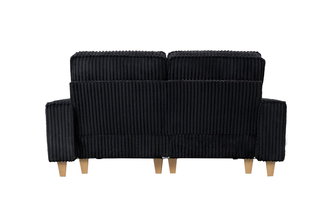 Corduroy Sectional Sofa with Cup Holder for Living Room（single sofa chair/2 Seater Loveseat/3 Seater sofa）