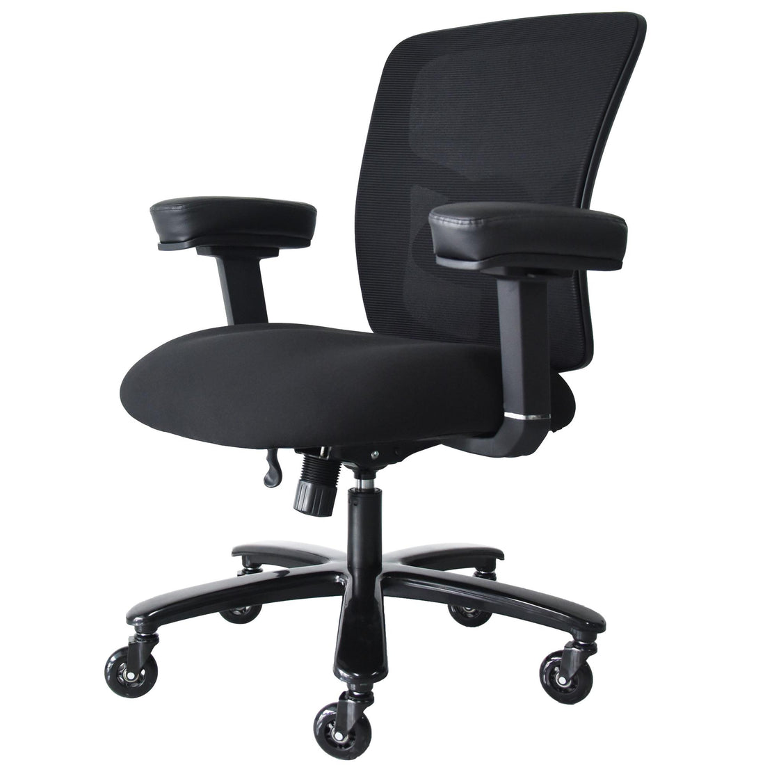 Big and Tall Office Chair 400lbs, Ergonomic Mesh Desk Computer Chair with Adjustable Lumbar Support Arms High Back Wide Seat Task Executive Rolling Sw