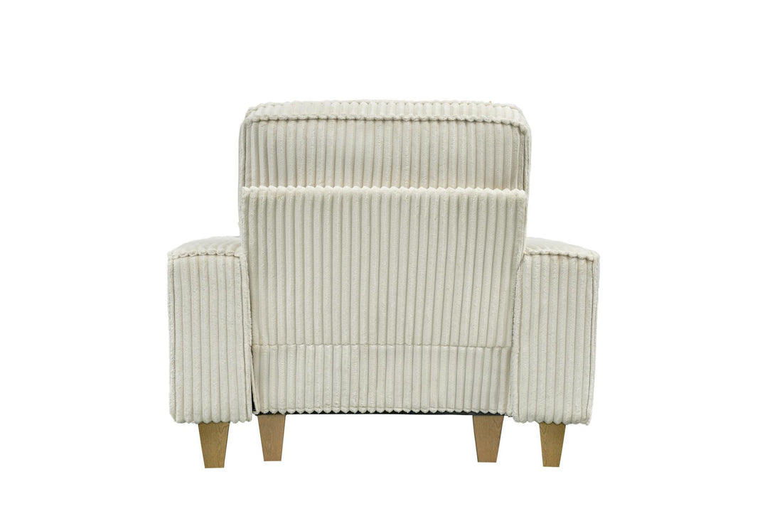 Corduroy Sectional Sofa with Cup Holder for Living Room（single sofa chair/2 Seater Loveseat/3 Seater sofa）