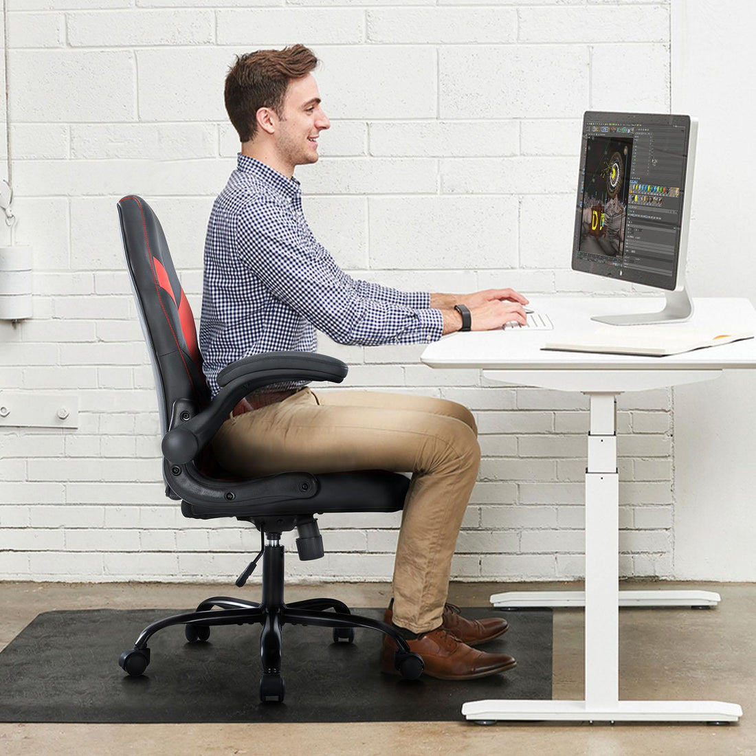Gaming Chair, Ergonomic Office Chair High Back Computer Desk Chair