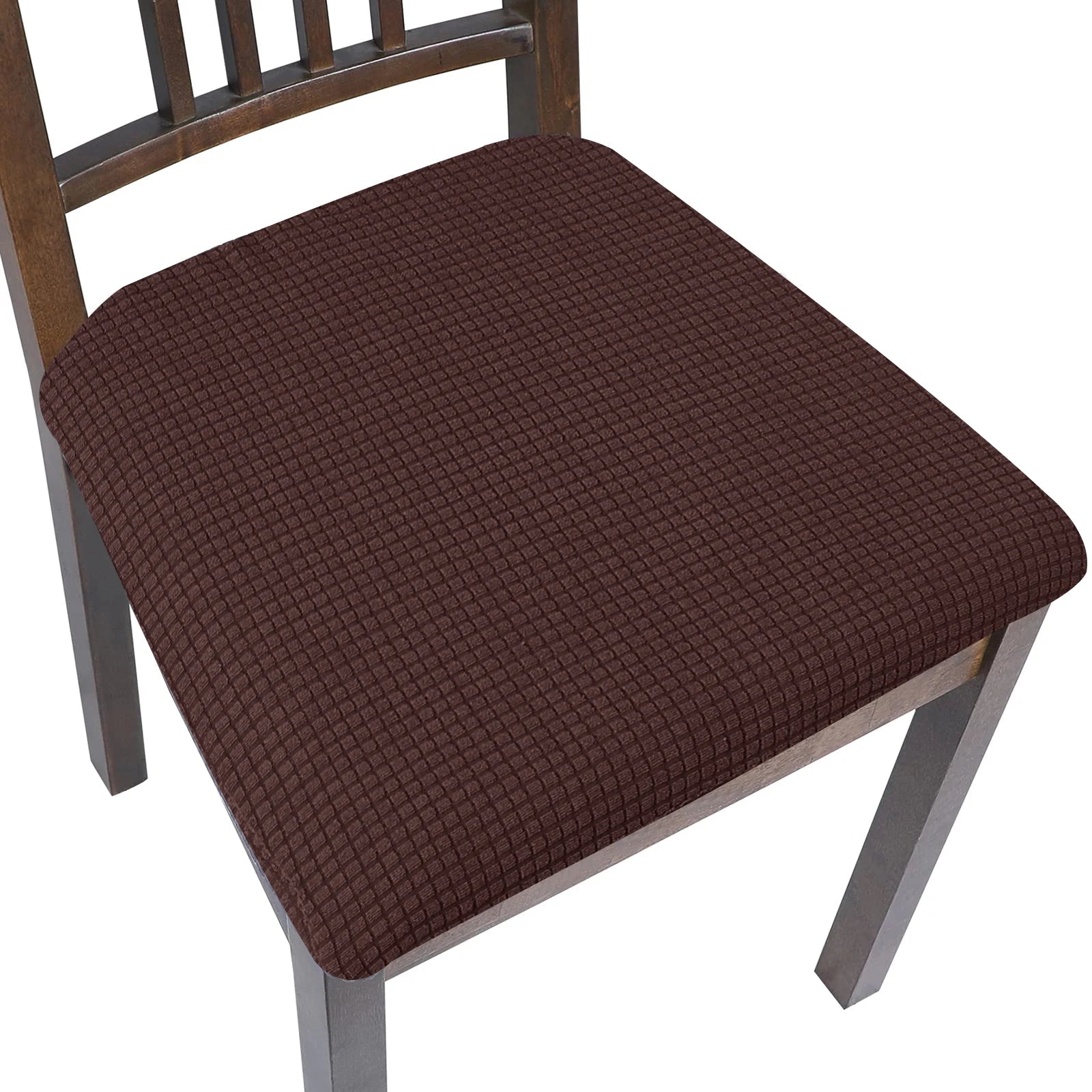 Durable Elastic Fabric Cover For Dining Chairs,Jacquard Chair Cover,Chairs Covers Stretch For Kitchens Home Living Room Decor
