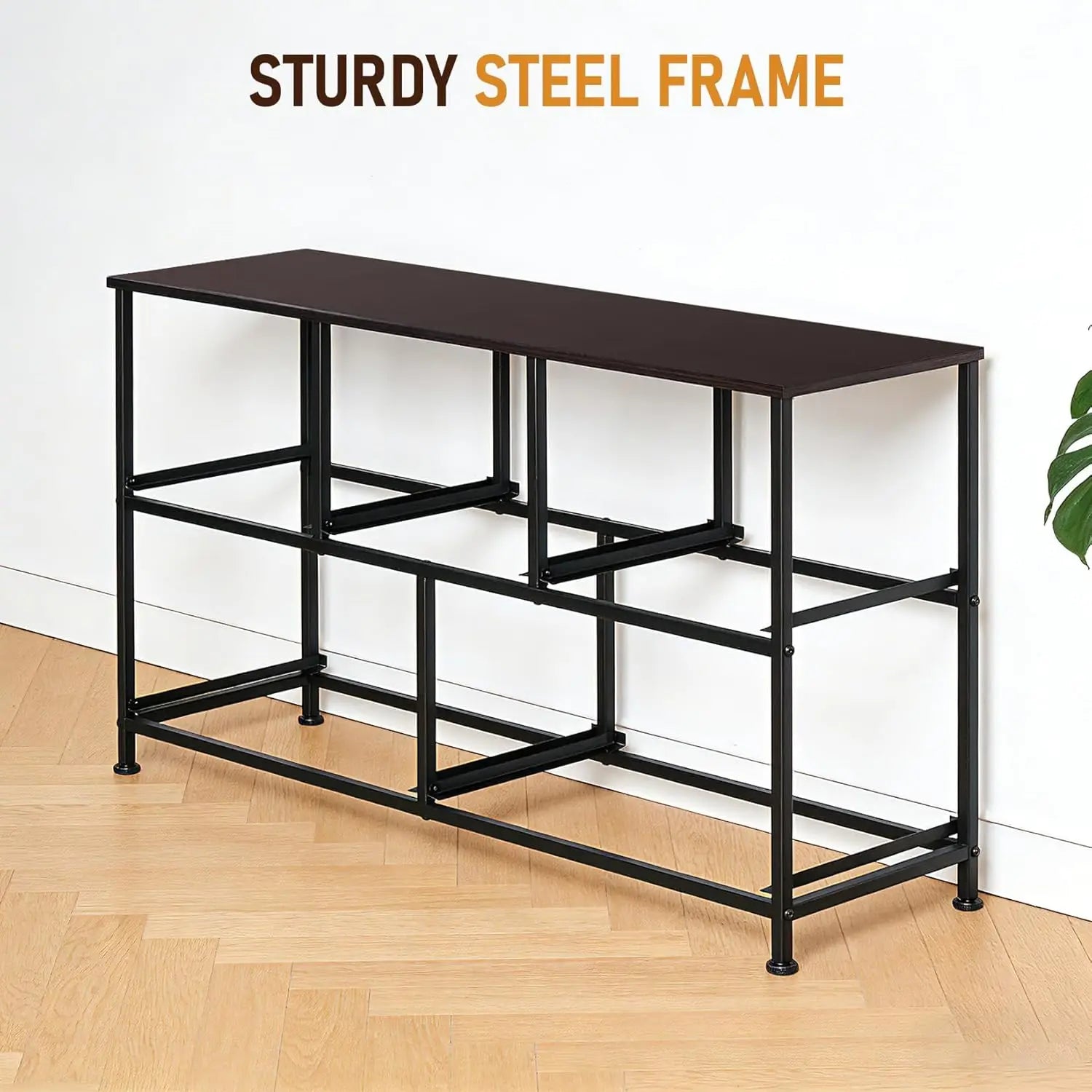 5-Drawer Fabric Chest of Drawers Sturdy Metal Frame 100cm Wide Ample Storage for Bedroom, Dressing Room, Hallway