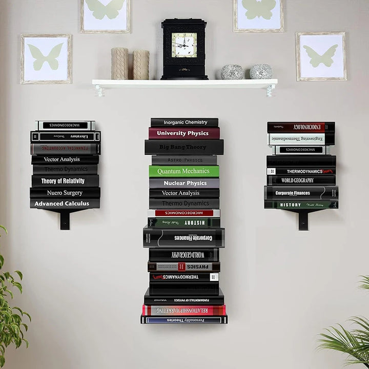 Wall Bookcases Living Room Storage Furniture Bookcase Shelves Modern Metal Multifunction Organizers Bookshelf Creative Design