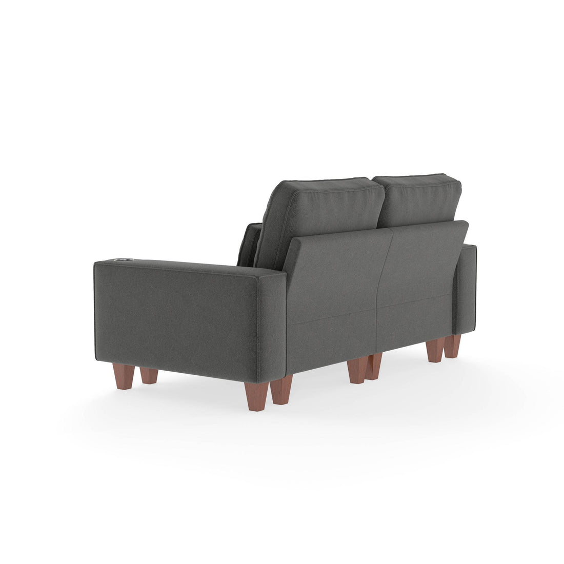 Sectional Sofa with Cup Holder for Living Room,Apartment,Bedroom