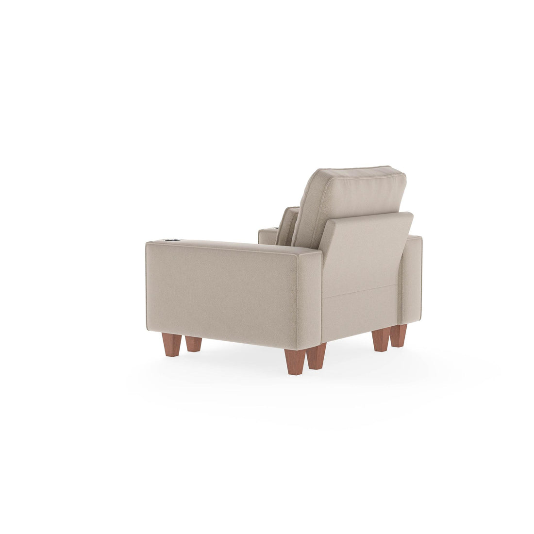 Sectional Sofa with Cup Holder for Living Room,Apartment,Bedroom