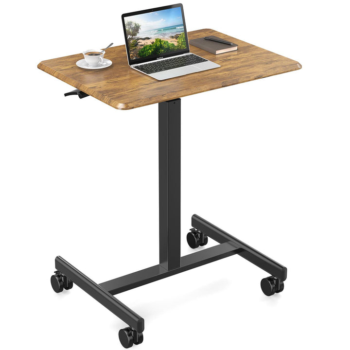 Small Standing Desk Mobile Standing Desk Adjustable Height
