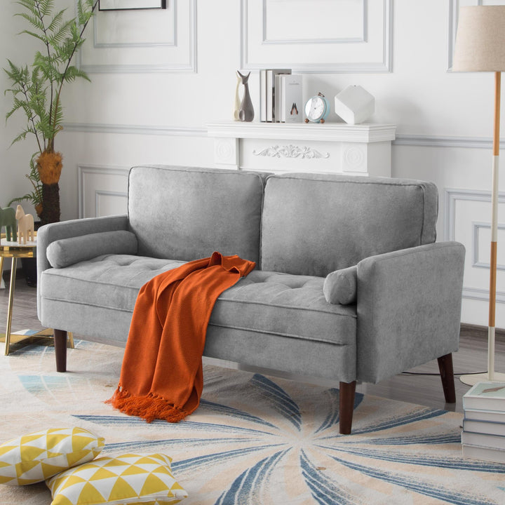 65” Modern Couch/Loveseat（Polyester）
