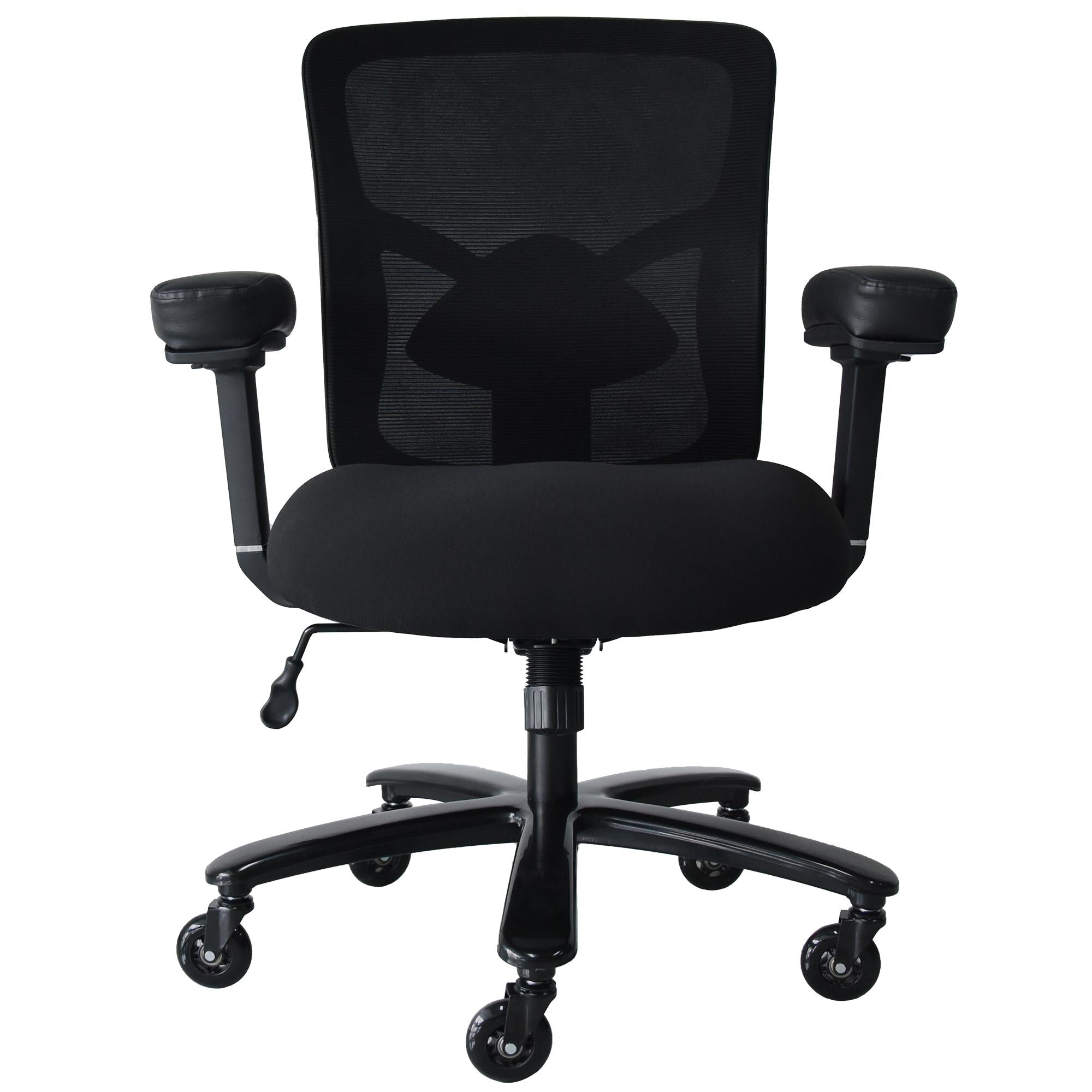 Big and Tall Office Chair 400lbs, Ergonomic Mesh Desk Computer Chair with Adjustable Lumbar Support Arms High Back Wide Seat Task Executive Rolling Sw
